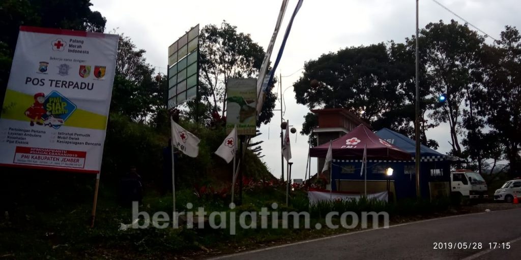 PMI Jember Buka Posko Mudik di Gumitir