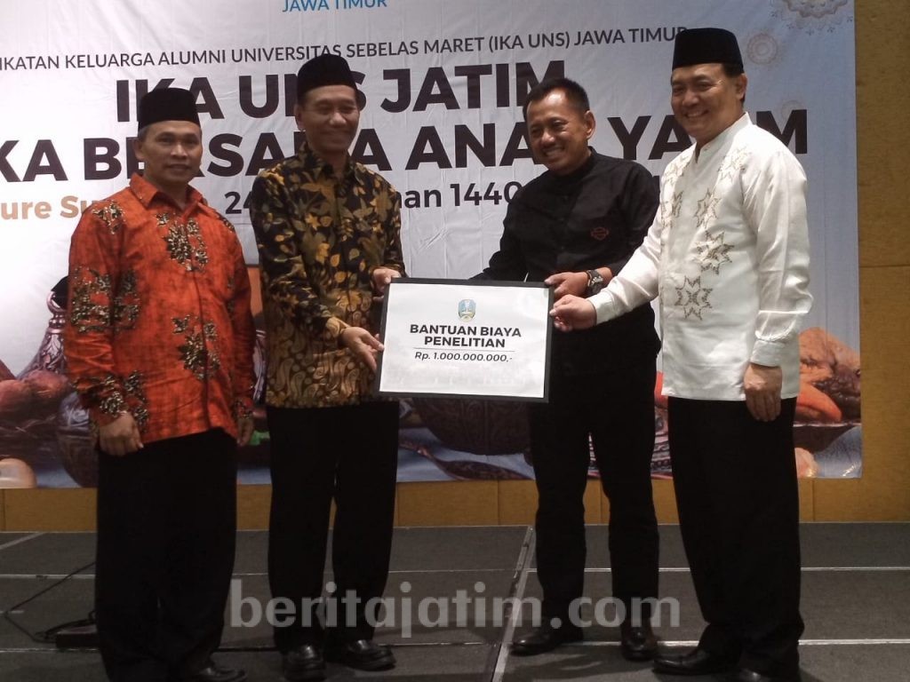 Program Kerja IKA UNS Jatim Sejalan dengan Program Khofifah-Emil