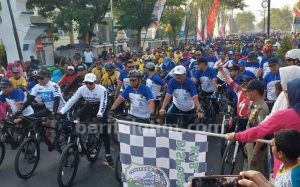 100 Hari Kerja Bupati Sampang, Fun Bike pun Digelar