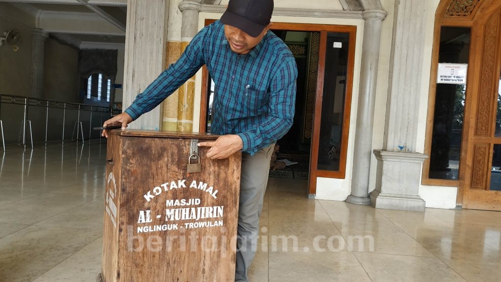 Kades di Mojokerto Amankan Maling Kota Amal Masjid