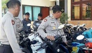 Terlibat Bali, Polres Pamekasan Amankan 10 Unit Motor