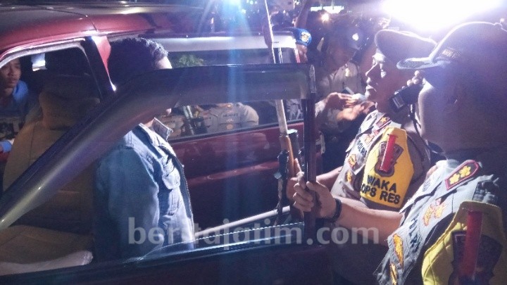 Sweeping di Jalur Pantura, Polres Tuban Amankan Senapan