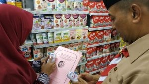 Sidak Pasar Tradisional dan Minimarket, Ini Temuan Dinkes Kabupaten Mojokerto