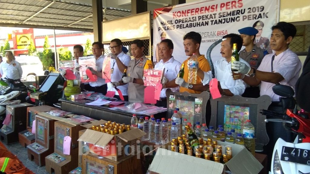 Kejahatan Narkoba Menonjol, Curas Menurun