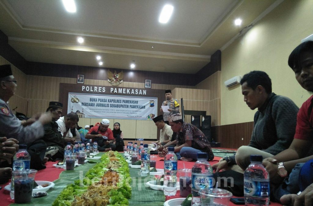 Kapolres Pamekasan Ajak Insan Pers Sajikan Berita Sesuai Fakta