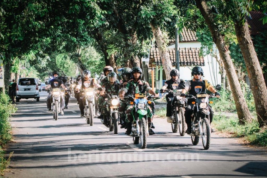Kapolres dan TNI Pantau Obyek Vital Lumajang