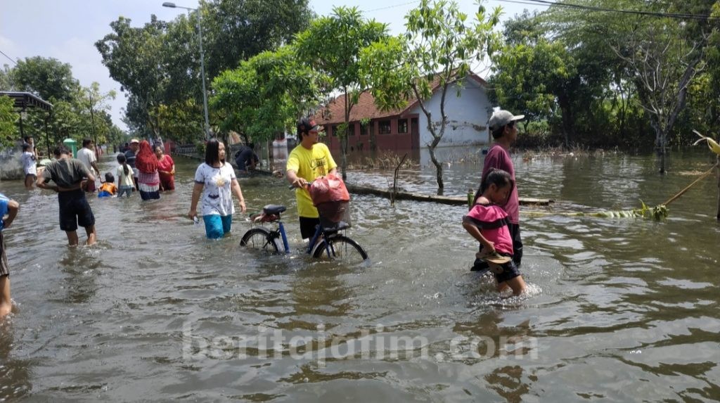 Ini Penyebab Banjir di Desa Tempuran Mojokerto