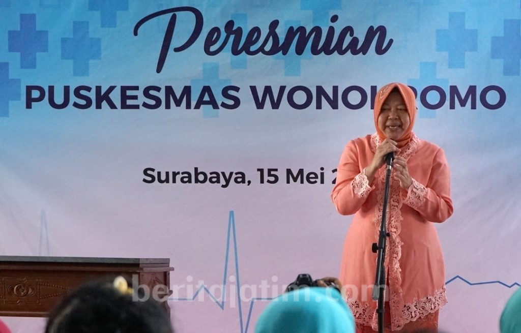 Risma Resmikan Puskesmas Baru di Wonokromo