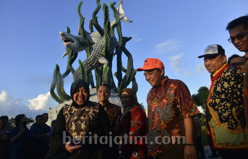 Patung Suro dan Boyo Raksasa Jadi Destinasi Wisata Baru di Surabaya