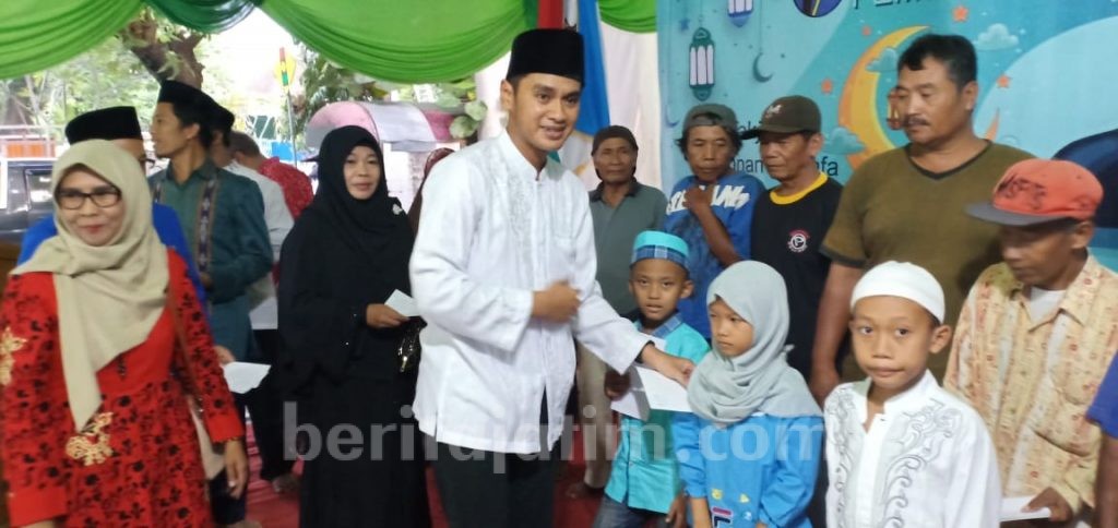 Pererat Tali Silaturahmi Antar Pemuda, KNPI Kota Kediri Buka Bersama dan Santuni Anak Yatim