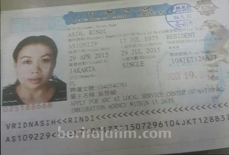 BMI Banyuwangi Berduka, Rindi Meninggal di Taiwan