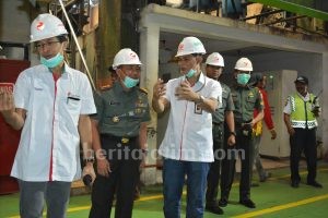 Danrem 081 Pantau Produksi Gula di PG Rejo Agung Baru Madiun