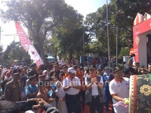 Pasar Murah di Alun-alun Ngawi Meriah dan Ramai