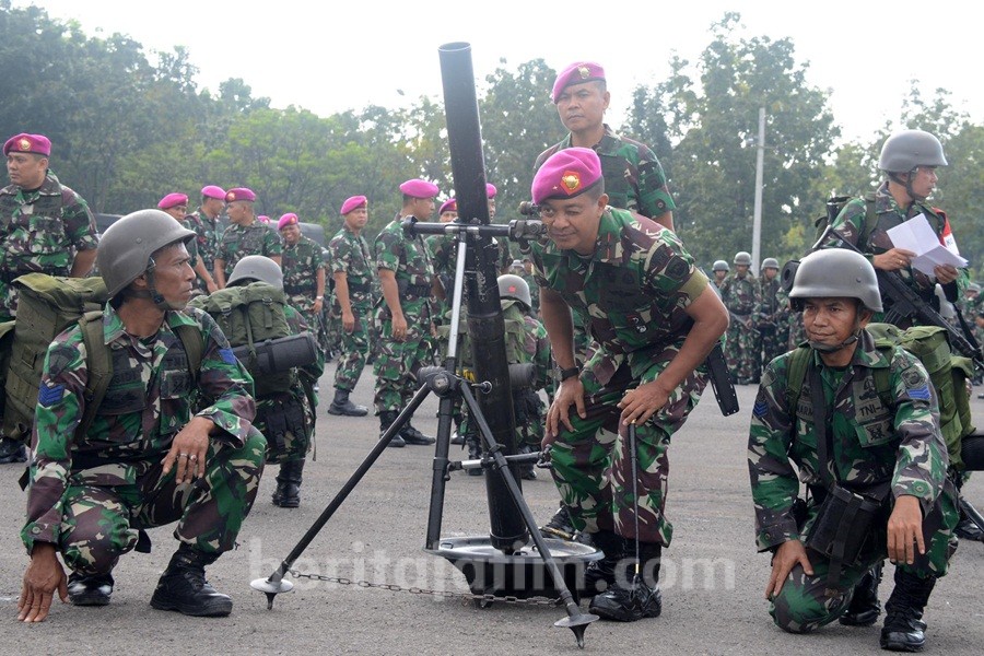 Komandan Pasmar Pimpin Gelar Latihan Pasukan Pendarat