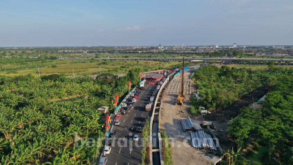 Hari Jadi Kota Surabaya, MERR Gunung Anyar Diresmikan