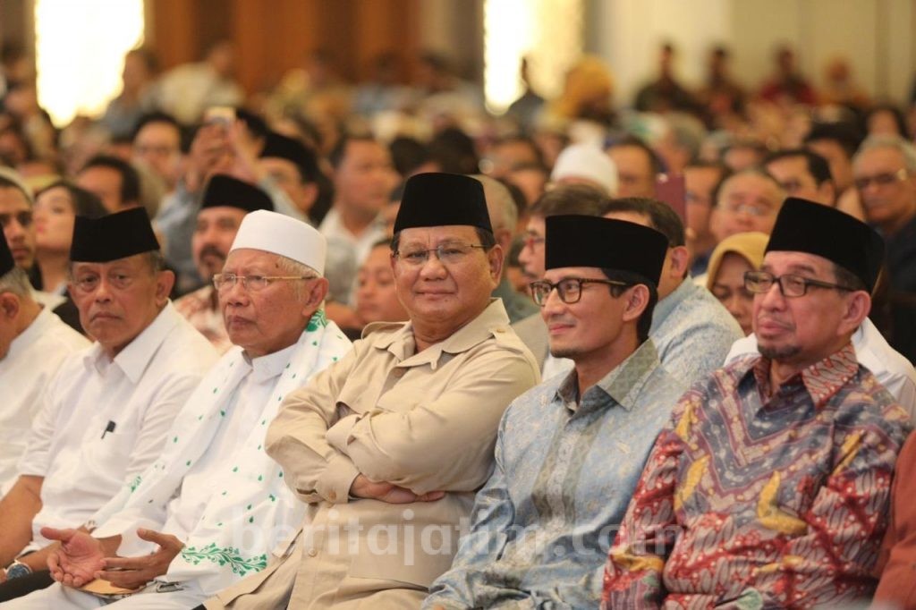 Prabowo: Jangan Nakuti dengan Makar kepada Jendral dan Tokoh