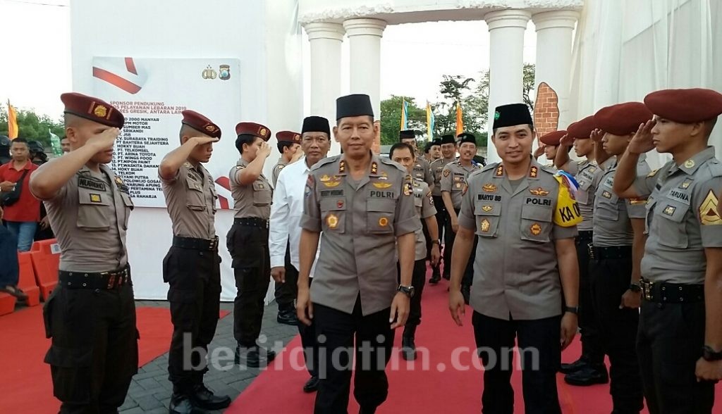 Kakorbinmas Kabaharkam Mabes Polri Kagumi Posyan Polres Gresik