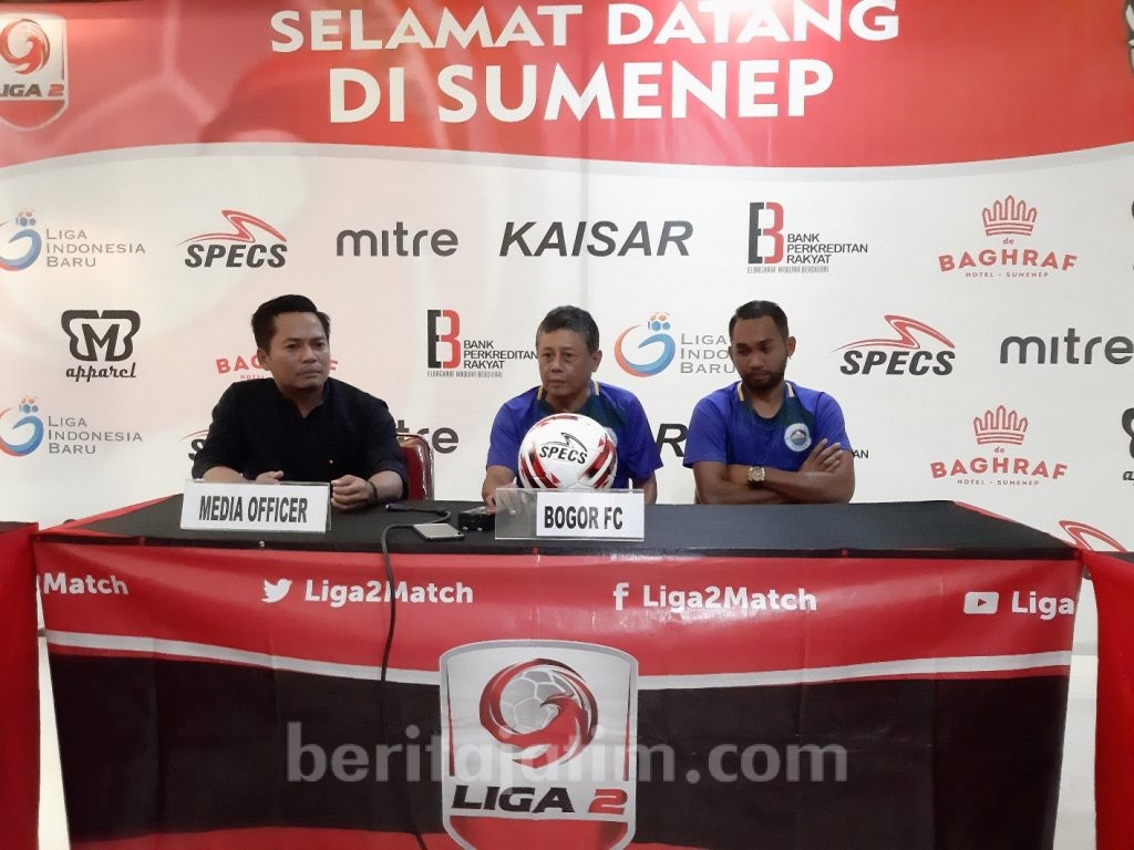 Laga Perdana Hadapi Madura FC, Bogor FC Minta Pemain Tak Canggung
