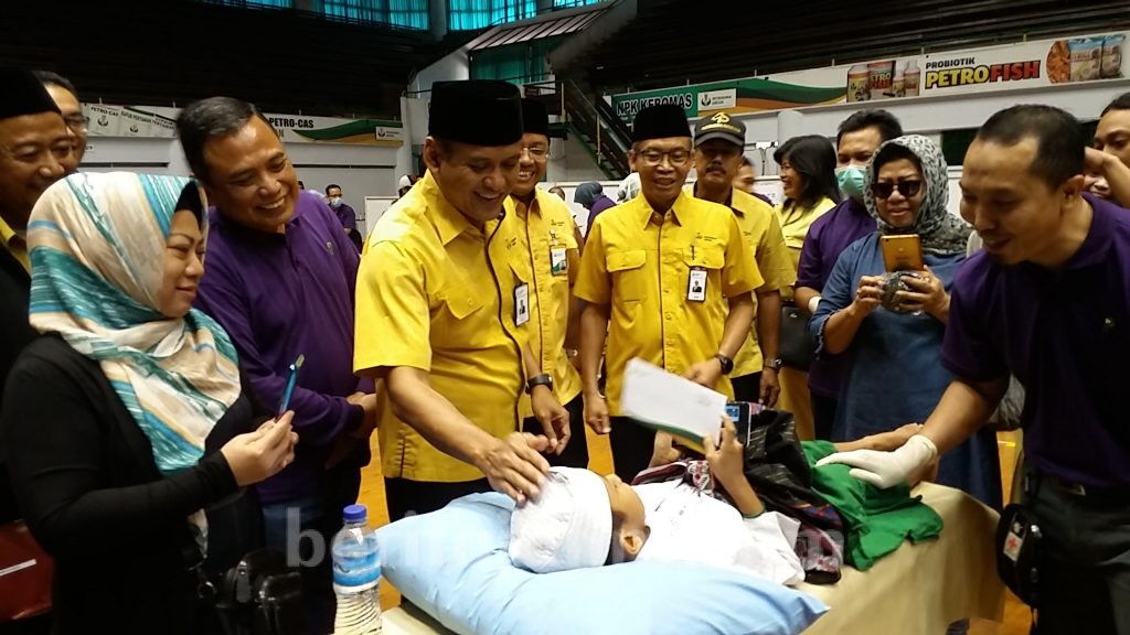 Meraung, Meronta, Gambaran 400 Anak Ikuti Khitanan PG
