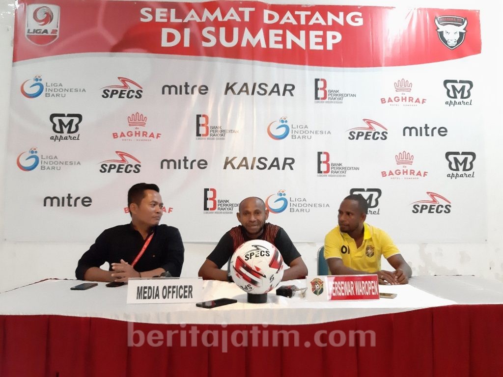 Pelatih Persewar : Hasil ‘Draw’ Lawan Madura FC Sesuai Target