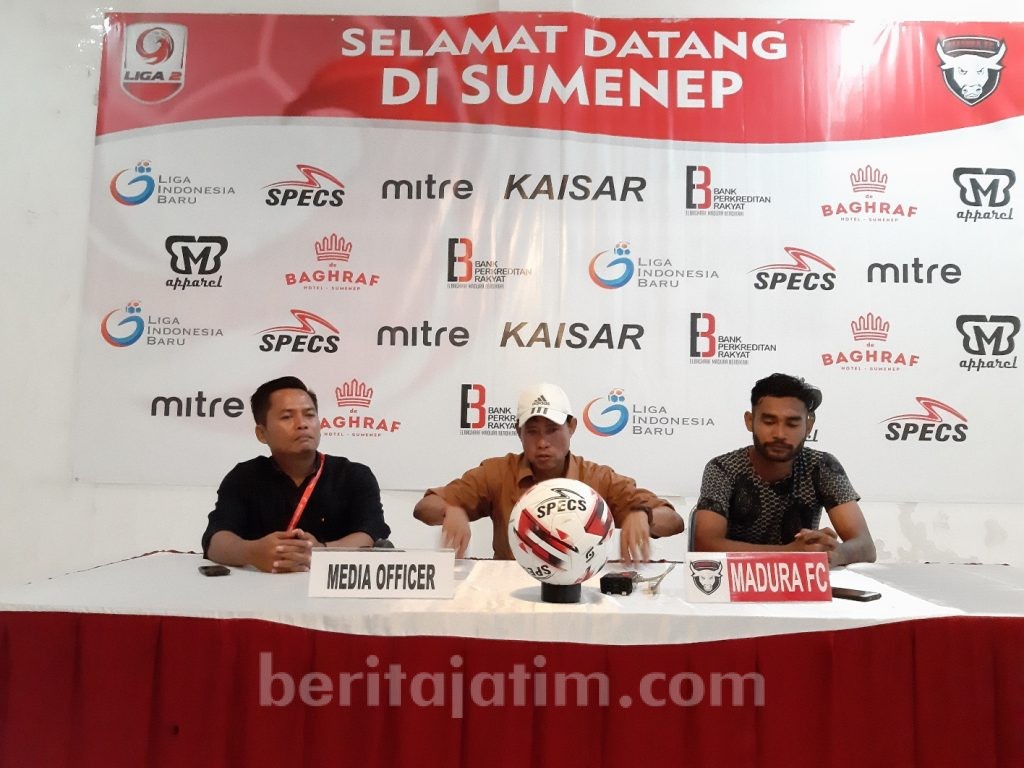 Pelatih Madura FC : Fisik Pemain Kedodoran di Babak II