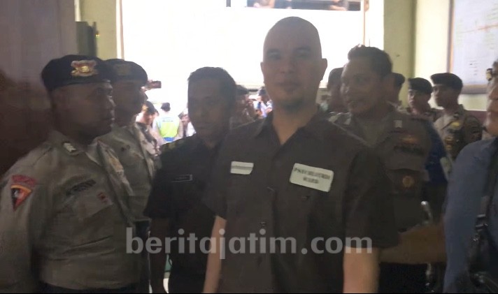 Jalani Vonis, Sidang Ahmad Dhani Dijaga Ketat Polisi