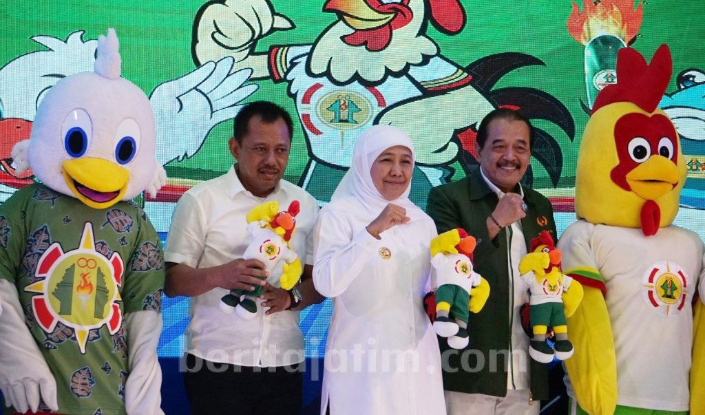 Launching Logo dan Maskot Porprov 2019, Gubernur: Semoga Perekonomian Masyarakat Sekitar Terdongkrak