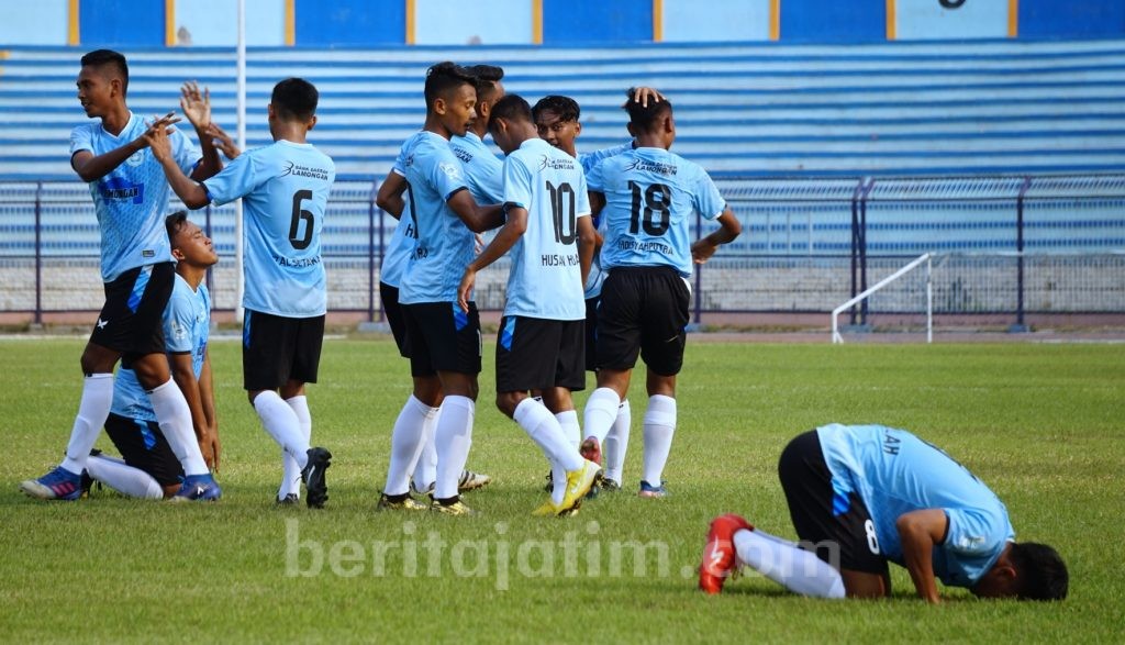 Menangi Laga Perdana di Porprov, Pelatih Sepak Bola Lamongan Belum Puas