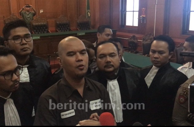 Dihukum 1 Tahun Penjara, Ahmad Dhani Kritik Majelis Hakim