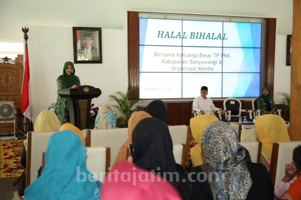 PKK Banyuwangi Kompak Lupakan Perbedaan Politik Saat Pilpres