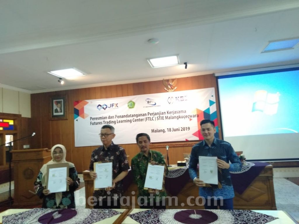 BPF Ajak STIE Malangkucecwara Buka Futures Trading Learning Center