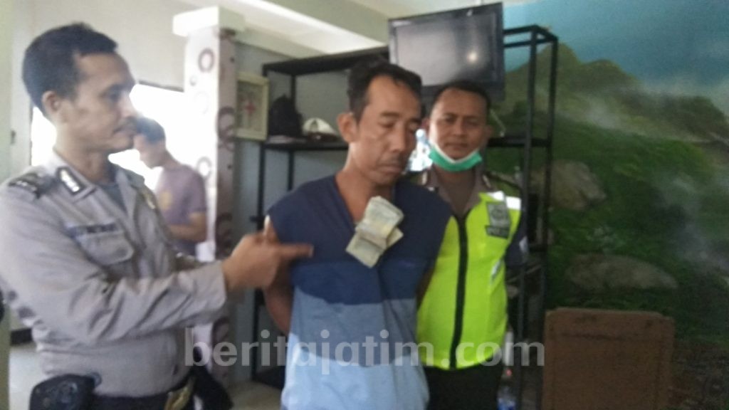 Tukang Ojek Warga Pasuruan Diamankan Setelah Mencuri Uang