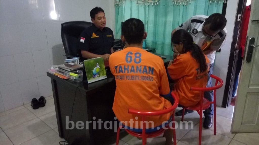 Kena PHK, Pasutri Asal Candi Sidoarjo Bisnis Edarkan Sabu-sabu