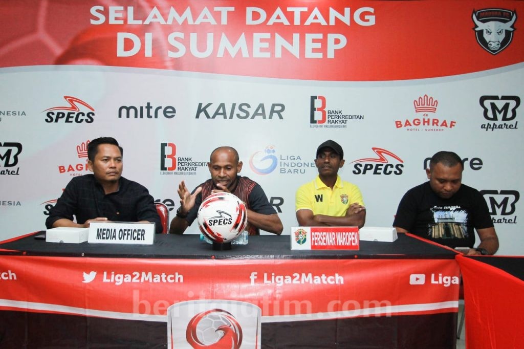 Target Draw, Persewar Waropen Siap Berikan Perlawanan