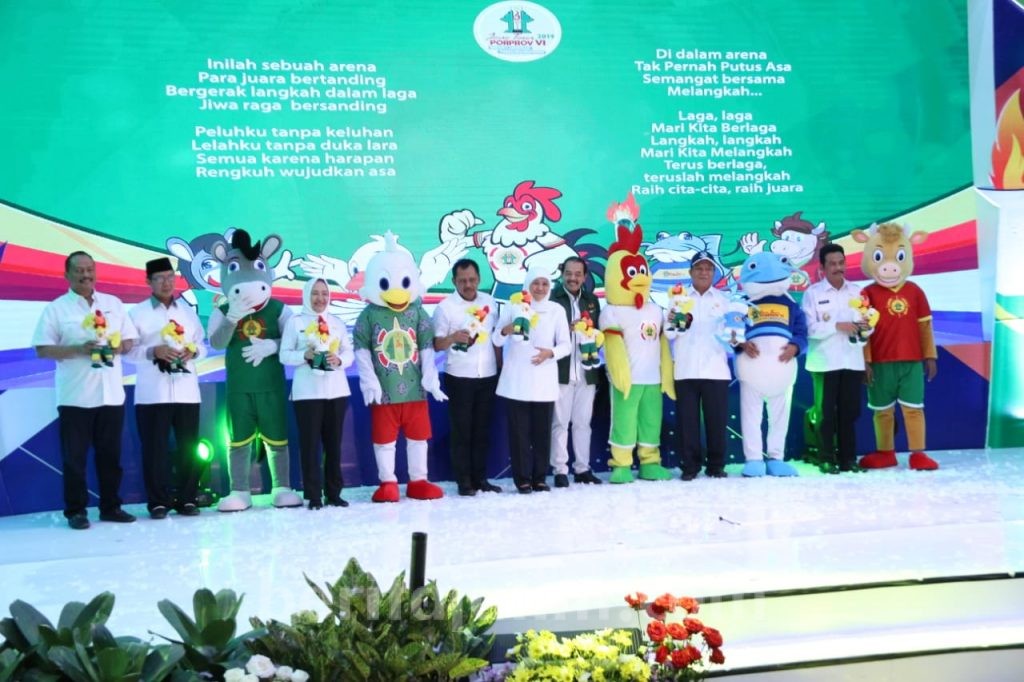 Inilah Cerita Dibalik Asal Usul Maskot Poprov Jatim VI 2019