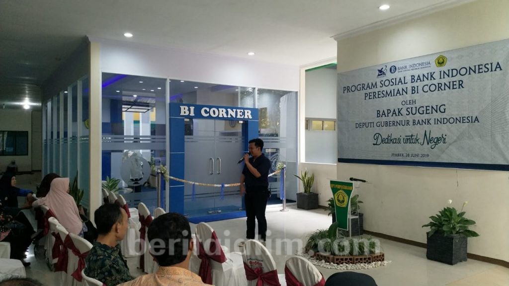 Mahasiswa Kelola BI Corner di Unej