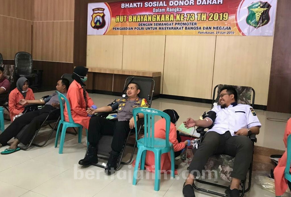 UTD PMI Pamekasan Kumpulkan 80 Kantong Darah
