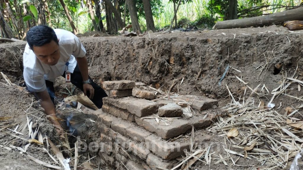 Temuan Struktur di Pakis Trowulan Diduga Pemukiman Kerajaan Majapahit Abad 15 Masehi
