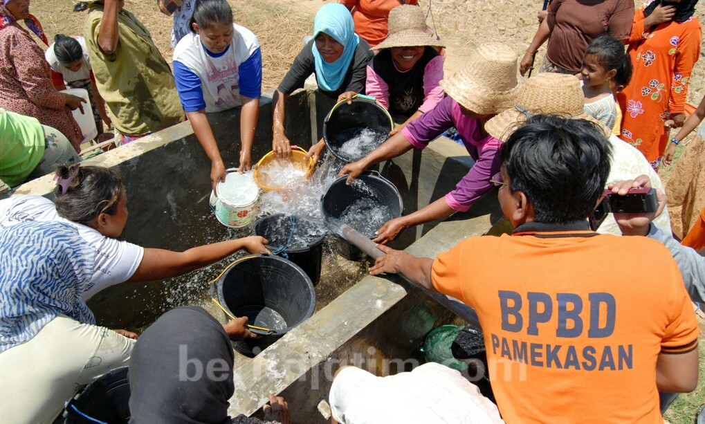 Antisipasi Kekeringan, BPBD Pamekasan Mulai Lakukan Pendataan