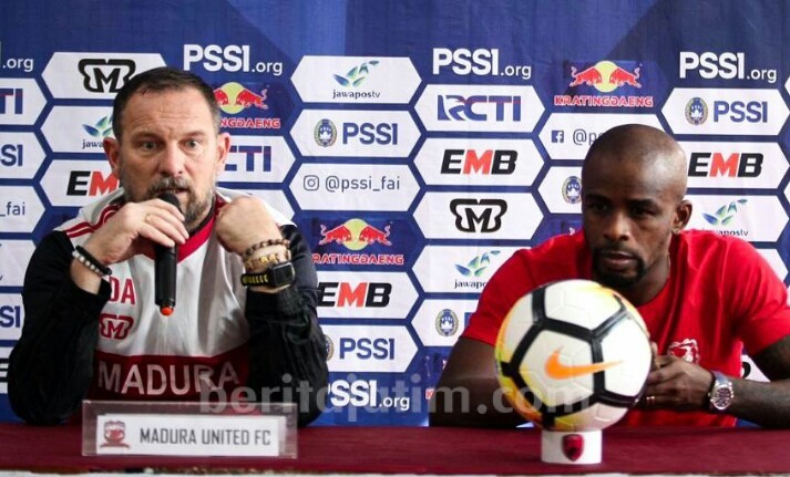Madura United Berambisi Curi Poin di Markas PSM