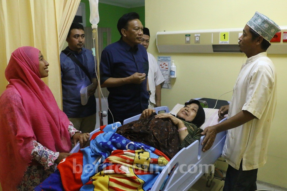 Lebaran, Bupati Sambari Sidak RSUD Ibnu Sina Gresik