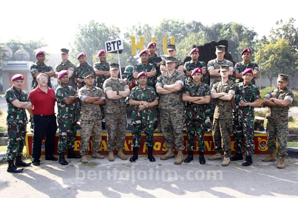 Latihan Bersama Marinir Indonesia – Amerika Resmi Berakhir