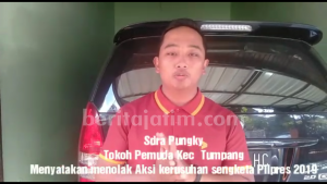 Tokoh Pemuda Tumpang Malang Tolak Kerusuhan Jelang Sidang MK