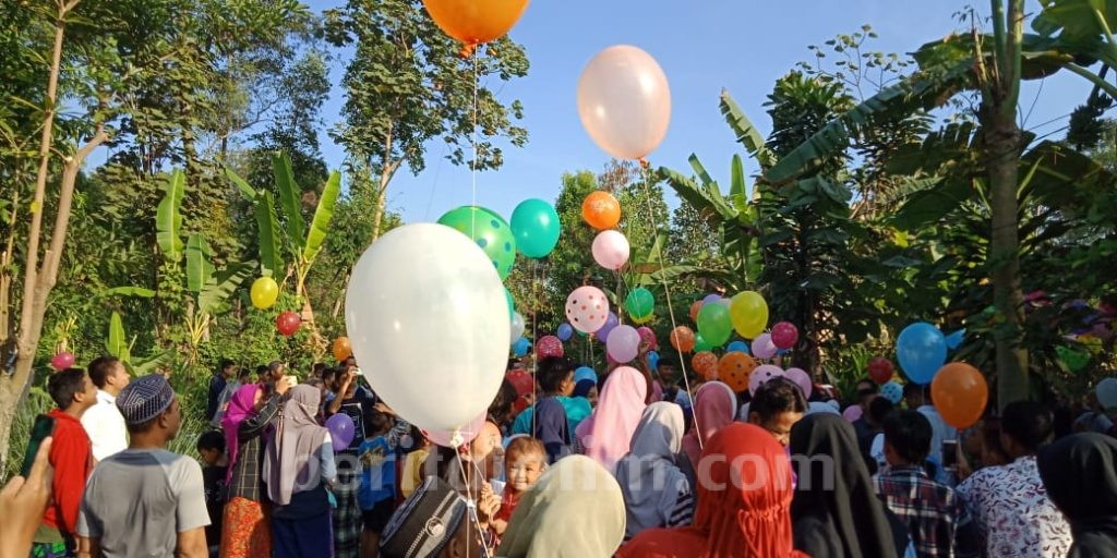 Polisi Gagalkan Penerbangan Balon Udara Raksasa di Kediri