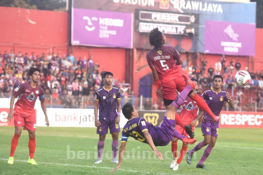 Martapura FC Tahan Imbang Persik Kediri 1-1
