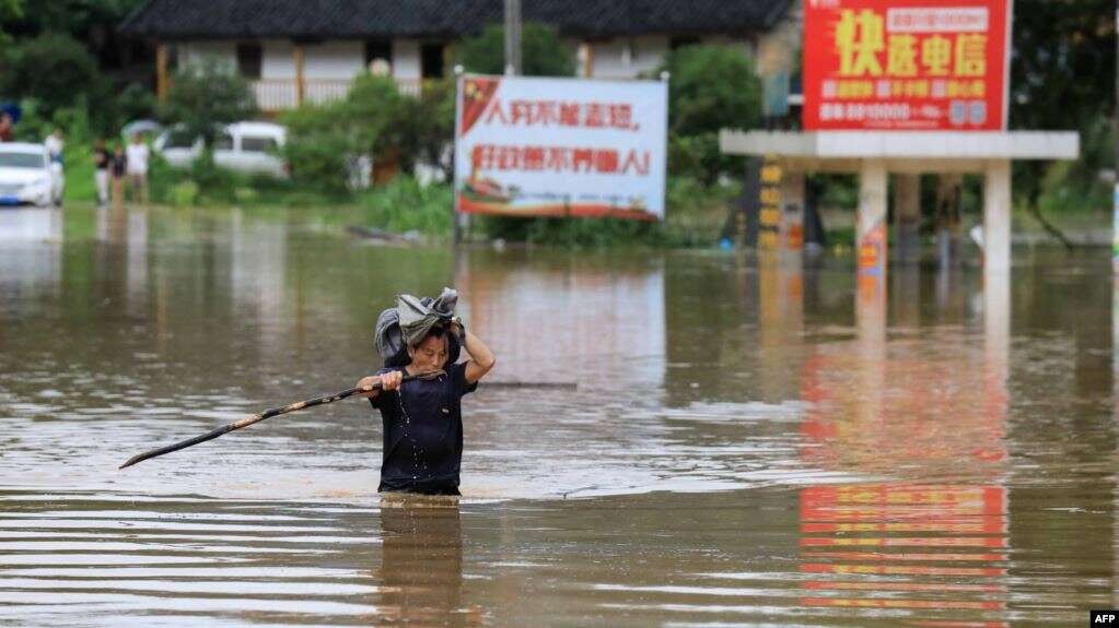 Banjir di China Renggut 49 Nyawa