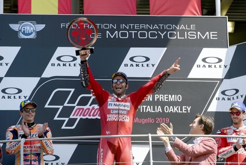 Petrucci Masih tak Percaya Bisa Juara GP Italia