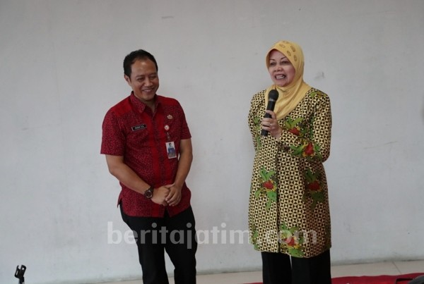 Bupati Kediri Halal Bihalal dengan Petugas Kebersihan