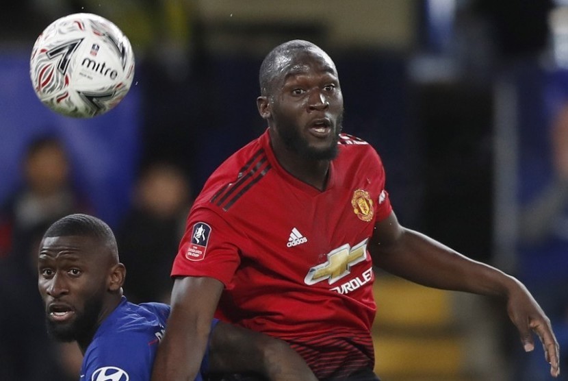 MU Sepakat Pinjamkan Romelu Lukaku ke Inter?