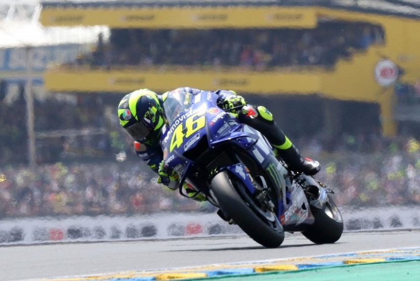 Gagal Finis, Rossi ingin Segera Lupakan Insiden GP Italia